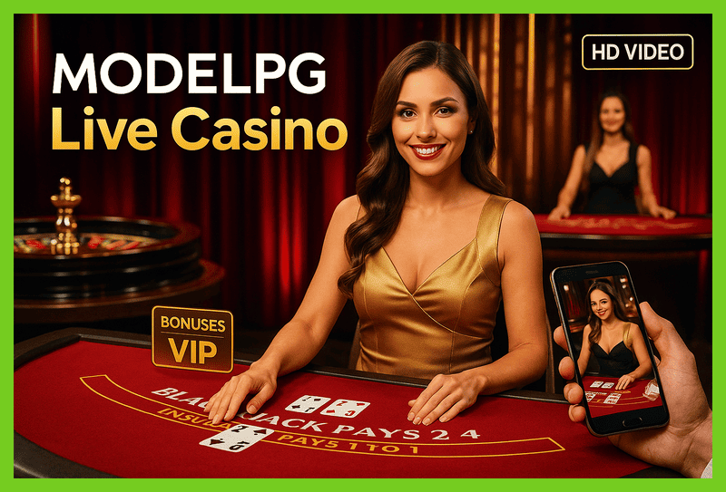 O MODELPG Live Casino lança promoções regularmente