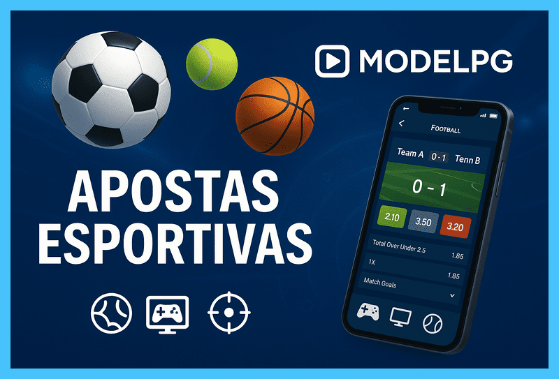 Aposte em apostas esportivas no cassino online MODELPG
