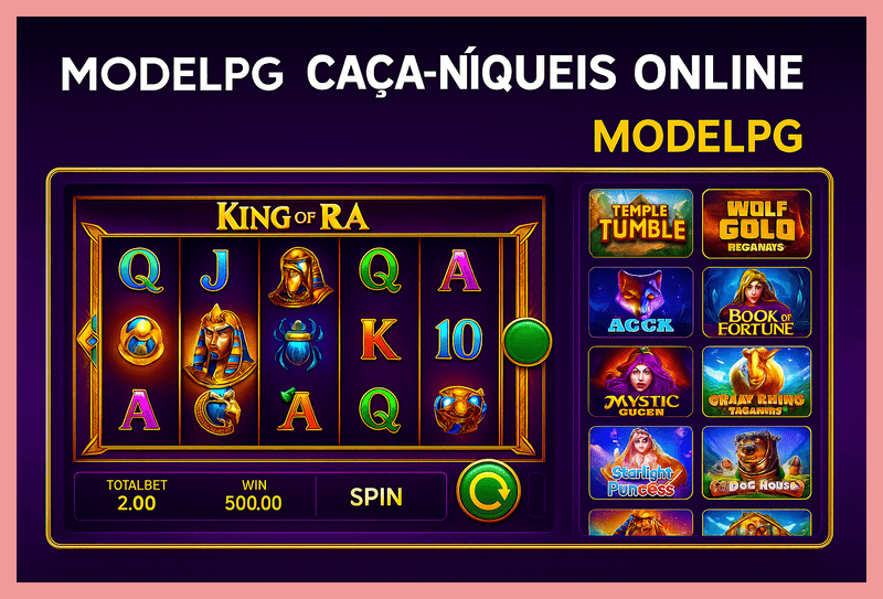 Jogos de Slot no Casino Online MODELPG