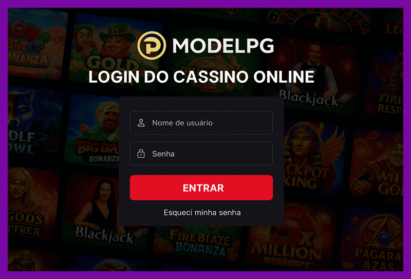 Criar uma nova Conta no plataforma MODELPG