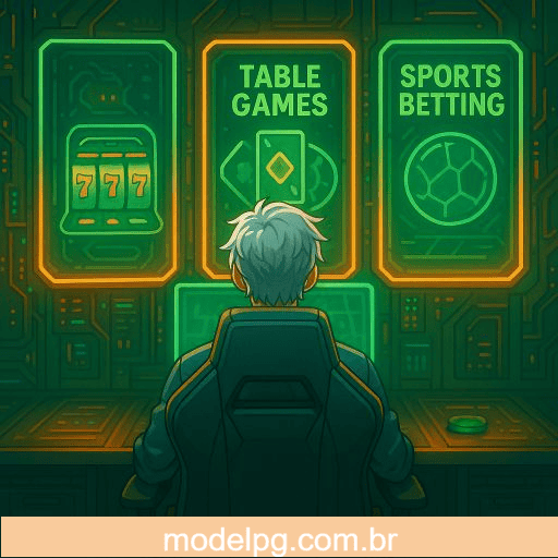 MODELPG Loteria com Mega-Sena e outras modalidades